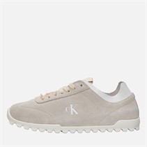 Calvin Klein Womens Low Profile Runner Trainers Light Cashew