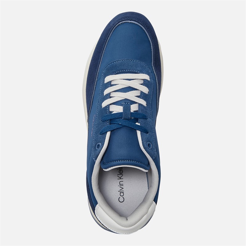 Calvin Klein Mens City Runner Trainers Key Largo/CK Navy/Tempest