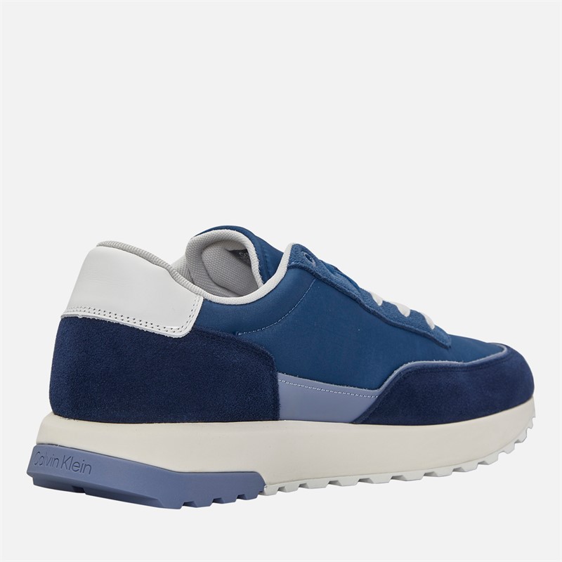 Calvin Klein Mens City Runner Trainers Key Largo/CK Navy/Tempest