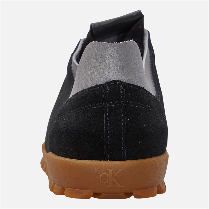 Calvin Klein Womens Low Profile Runner Trainers Ck Black