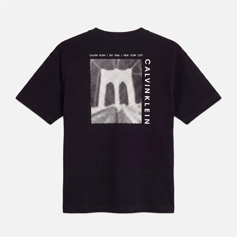 Calvin Klein Boys Bridge T-Shirt Black