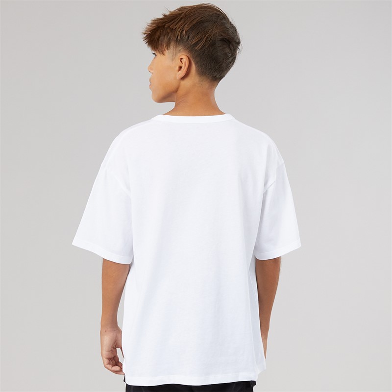 Calvin Klein Boys T-Shirt White 3-White
