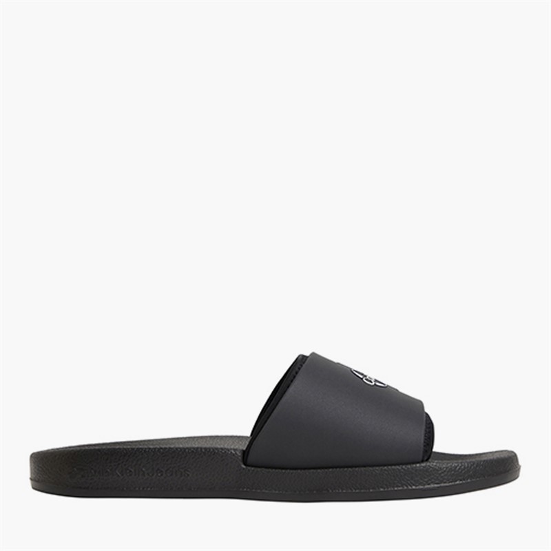 Calvin Klein Mens Essential Sliders Triple Black
