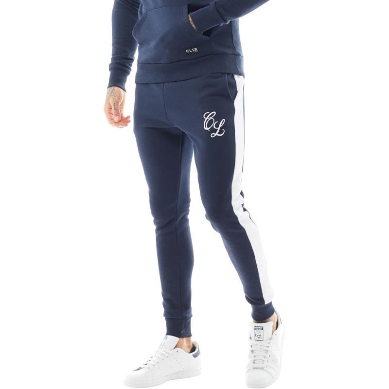 fleece lined jogging bottoms mens