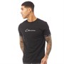 Closure London Mens Hidden Band Script T-Shirt Black