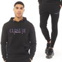 Closure London Mens Fade Logo Tracksuit Black