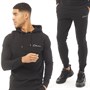 Closure London Mens Mini Script Tracksuit Black