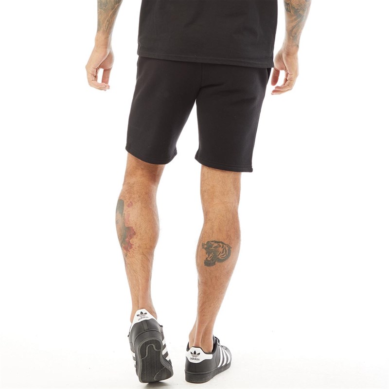 Closure London Mens Logo Star Shorts Black