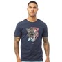 Closure London Mens Lightning T-Shirt Navy