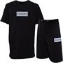 Closure London Boys Reflective Box T-Shirt And Shorts Set Black