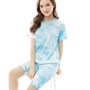 Closure London Girls Tie-Dye T-Shirt And Shorts Set Teal