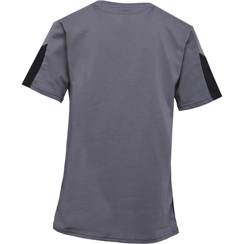 Closure London Junior Multi Logo T-Shirt Charcoal