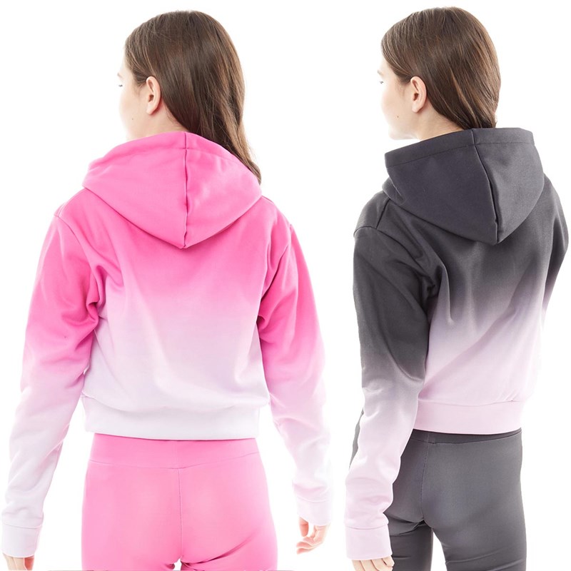 Closure London Girls Fade Sig Two Pack Hoodie Pink/Hot Pink