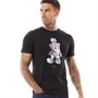 Closure London Heren Teddy T-shirts Zwart