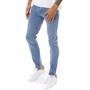 Closure London Mens Slim Fit Jeans Mid Blue