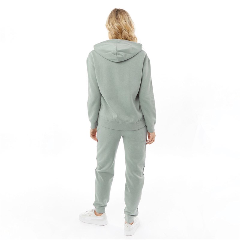 Closure London Womens Varsity Authentic Sportswear Tracksuit Sea Green
