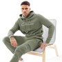 Closure London Mens Script London Utility Cargo Tracksuit Khaki