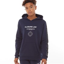 Closure London Boys Discovery Hoodie Navy