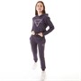 Closure London Girls Triangle Logo Tracksuit Navy With Pink