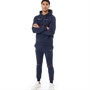 Closure London Mens Signature Tape Graphic Tracksuit Navy