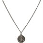 Closure London Mens St Christopher Pendant Necklace Silver