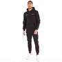 Closure London Mens Contrast Piped Tracksuit Black