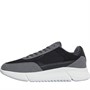 Closure London Mens Runner Trainers Charcoal