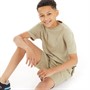 Closure London Boys T-Shirt And Chino Shorts Two Pack Co-Ord Set Sand
