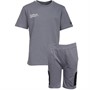 Closure London Boys Nylon Pocket Cargo Co-Ord Set Grey
