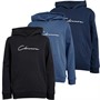 Closure London Boys Three Pack Hoodie Set Navy/Black/Charcoal