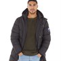 Closure London Mens Longline Parka Black