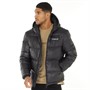 Closure London Mens Racer Puffer Jacket Black