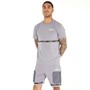 Closure London Mens Utility T-Shirt And Shorts Co-Ord Charcoal