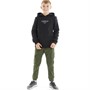 Closure London Boys Hoodie And Ripstop Pants Tracksuit Black/Khaki