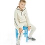 Closure London Boys 1/4 Zip Graphic Tech Tracksuit Stone