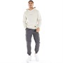 Closure London Mens Branded Hoodie And Cargo Pants Tracksuit Stone/Charcoal