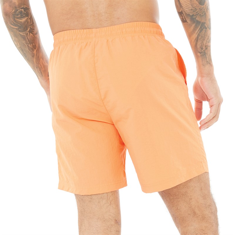 Closure London Mens Bright Swim Shorts Orange