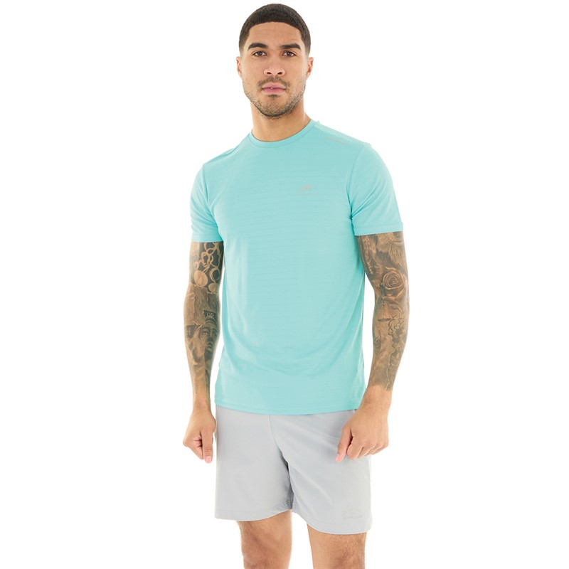 Closure London Mens Training T-Shirt And Shorts Co-Ord Aqua