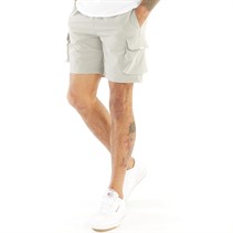 Closure London Mens Ripstop Utility Tech Shorts Stone