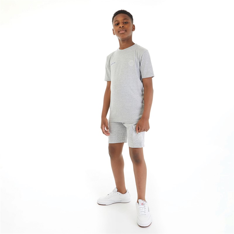 Closure London Boys Logo Utility Co-Ord Set Light Marl