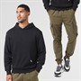 Closure London Herre Hoodie og Cargobukser Sæt Sort/Khaki