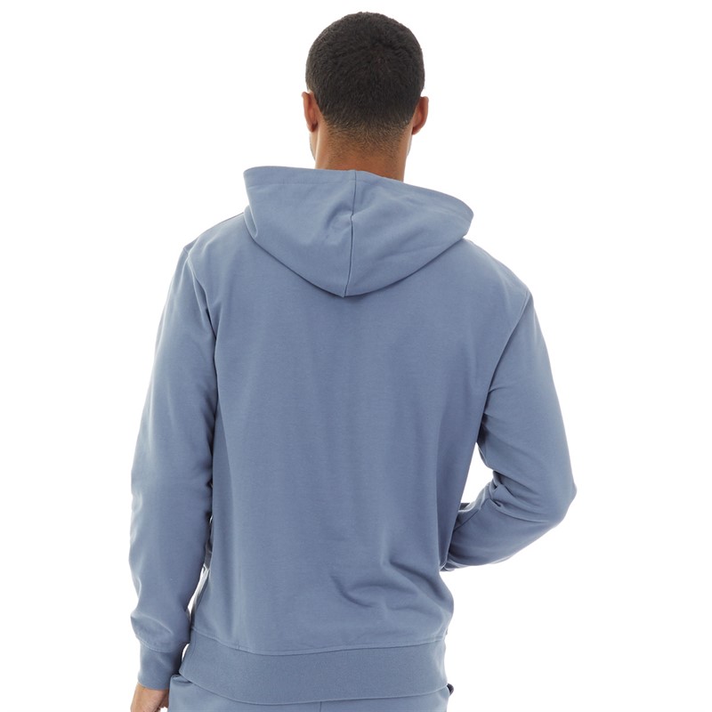 Closure London Mens Relaxed Fit Hoodie Storm Blue