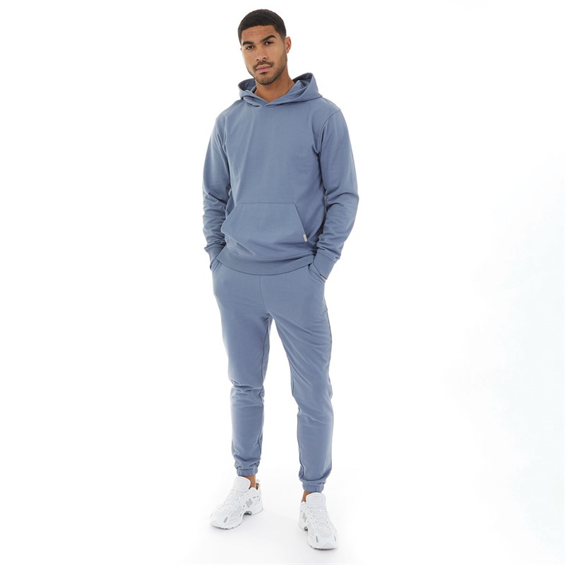 Closure London Mens Relaxed Fit Joggers Storm Blue