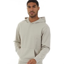 Closure London Mens Relaxed Fit Hoodie Stone