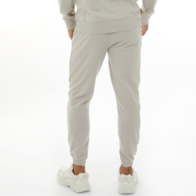 Closure London Mens Relaxed Fit Joggers Stone