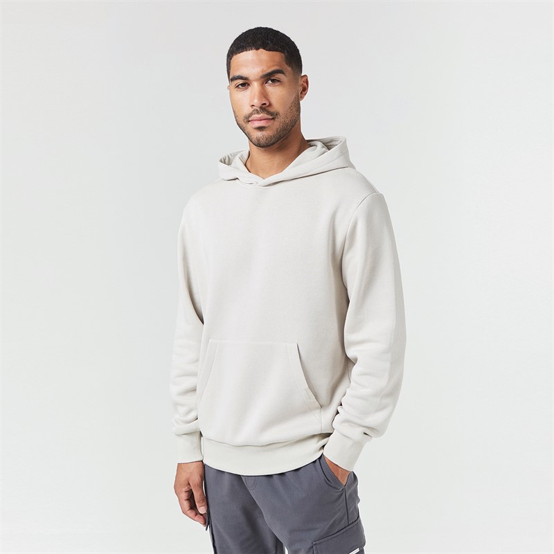 Closure London Mens Hoodie And Cargo Pants Co-Ord Stone/Charcoal