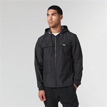 Closure London Mens Smart Windbreaker Black