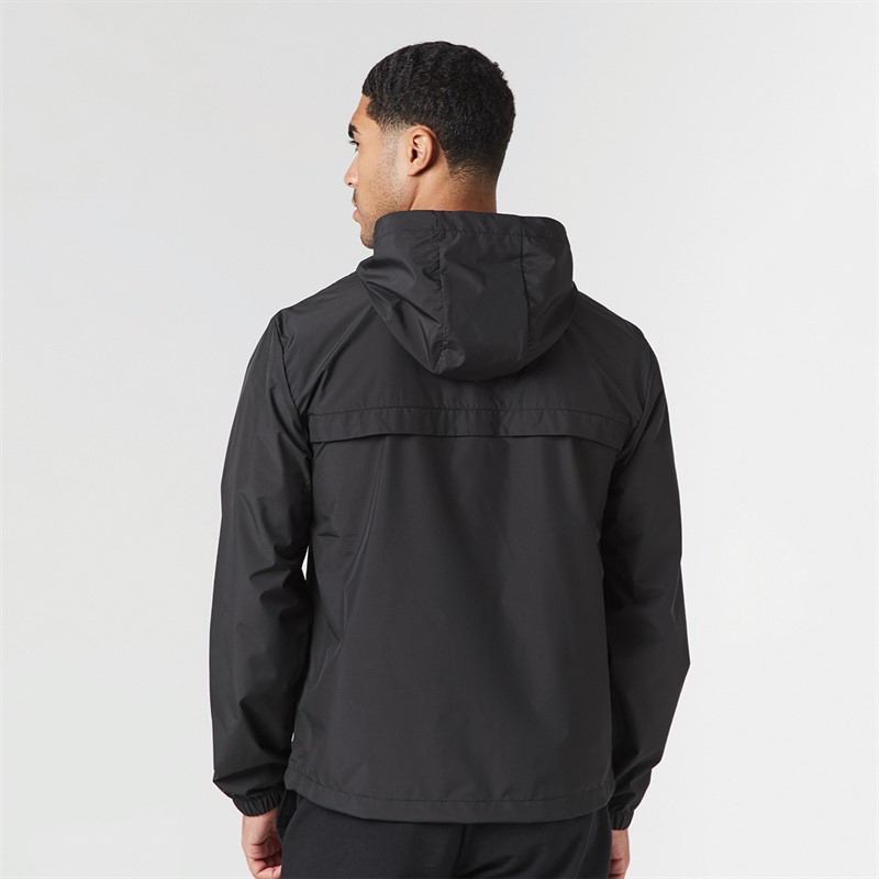 Closure London Mens Smart Windbreaker Black