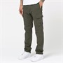 Closure London Herren Cargohose mit Ripstop und offenem Saum Khaki