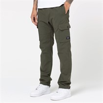 Closure London Mens Ripstop Open Hem Cargo Pants Khaki